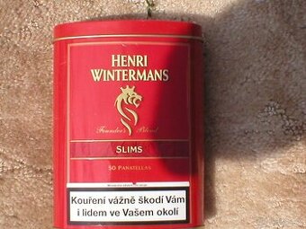 PLECHOVÁ KRABIČKA od doutníků, č. 1,stav viz fota