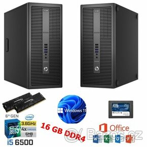 Intel i5 6500,16GB DDR4,SSD 256GB,W 11,záruka