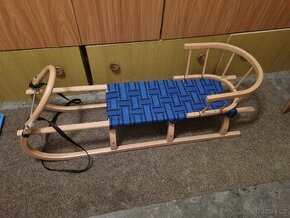 Saně 130 cm s ohrádkou