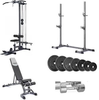 Fitness vybavení - kvalitní set za super cenu Finnlo,Trinfit