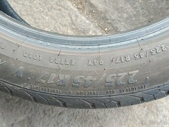 Letní pneu 225/45 r17 - 1