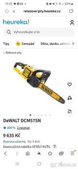 Retezova pila Dewalt 54v