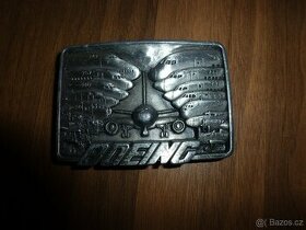 Sběratelská spona na opasek Boeing 1984 - 1