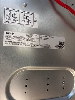 Varna deska Gorenje ECT41SC