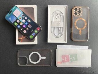 Apple iPhone 16 Pro Max / 256 GB / V záruce do 1/2027.
