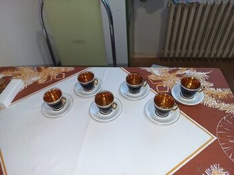 Šálky a podšálky 6×