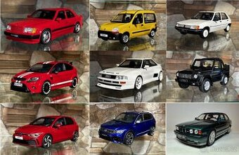 Modely Otto 1:18 - Mercedes, Audi, BMW, Volkswagen...