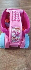 Megabox na kolečkách s kostkami pro děti od 1 roku - 1