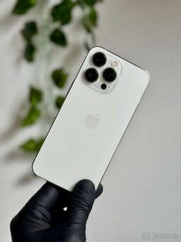 iPhone 13 Pro 128GB stříbrný - 100% baterie