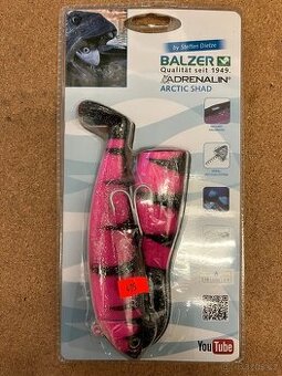 Balzer Adrenalin Arctic Shad 200 g Pink/black fireshark
