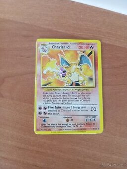 Pokémon kartička Charizard