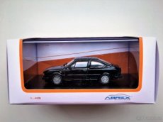 Model ŠKODA Rapid 136 GB Black "anglická verze" Abrex 1/43