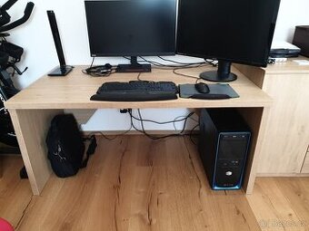 PC stůl 140x80 (výška 66 cm)