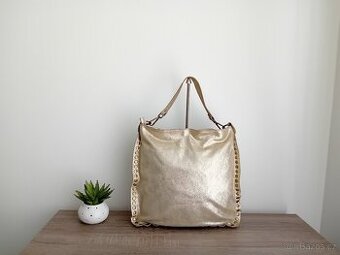 Cassi dámská bucket bag kabelka kožená