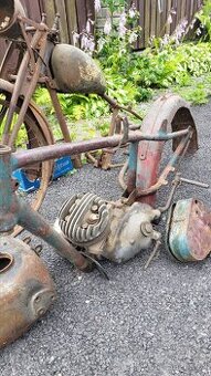 Dkw bm 200 block,km torzo a motor