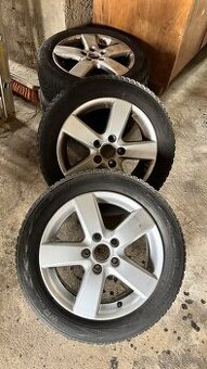 Alu Vw 16” originál -zimní pneu 205/55/16