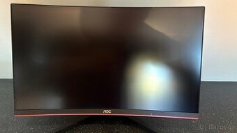 herní monitor AOC C24G1 – 24”, zakřivený, 144 Hz