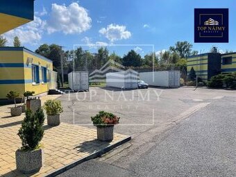 Pronájem komerčního areálu s kancelářemi a zpevněnou plochou