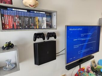 🎮 herní set – PlayStation 4 Pro 1TB + 4 ovladače + více než