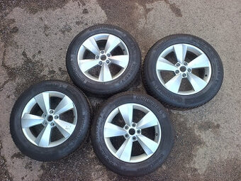 Orig. zimní alu Škoda 5x112 - Continental 215/65 R17 Kodiaq