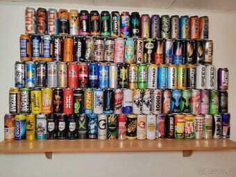 Plechovky Energy drinky