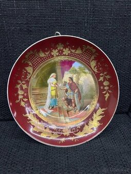 Dekorativní porcelánový talíř – Austria, Siegfried