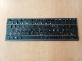 Klávesnice HP ZBook G3, G4 - podsvícená