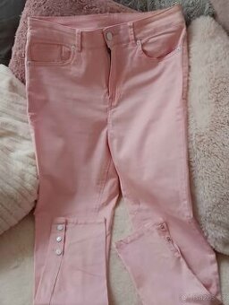 Dámské růžové skinny Jeans