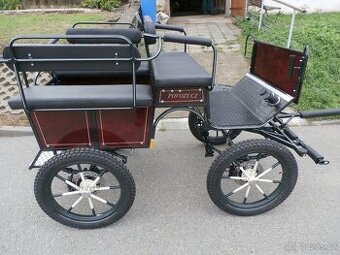 Bryčka kočár vagoneta maraton koňský povoz