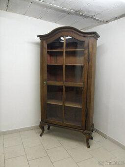 Starožitná knihovna, vitrína, skříň, 18.stol.
