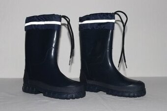 Tmavě modré dětské holinky