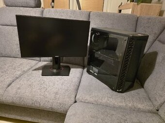 Výkonné herní PC  +  144Hz Monitor Asus