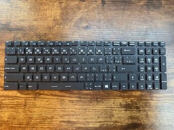 Klávesy/tlačítka CZ - klávesnice pro MSI GL72 6QD