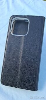 Apple iPhone 16Pro, kryt FIXED kožený černý