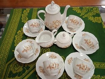 ČESKÝ PORCELÁN KÁVOVÁ SOUPRAVA