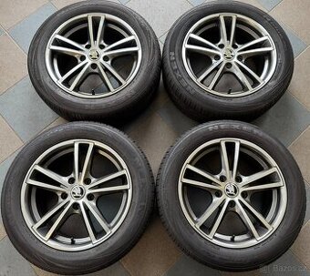 zánovní sada alu 16", 5x112 letní 205/55-16 Nexen
