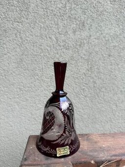 Zvonek z broušeného skla - Egermann