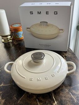 SMEG litinová pánev 26 cm – nová