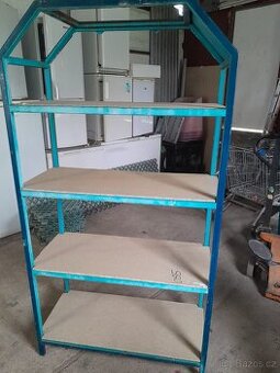 Regál z jeklu 30x30