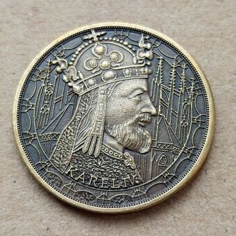 Pamětní medaile Karel IV. Otec vlasti