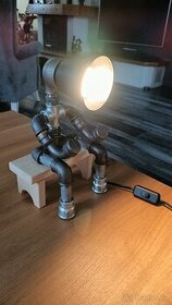 Industriální lampička robot - 1
