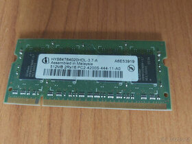 RAM 512MB 2Rx16 PC2-4200S-444-11-A0