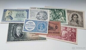 Prodej bankovek Československa