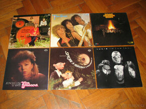 LP vinyly = Whitesnake, The Doors, Queen, Pink Floyd a další