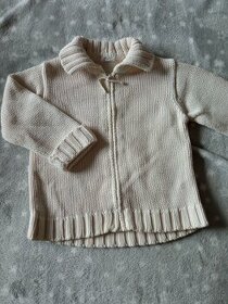 Béžový svetr, vel. cca 1 - 1,5 roku