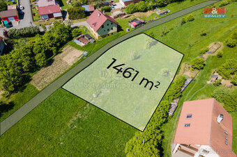 Prodej pozemku k bydlení, 1461 m², Poteč - 1