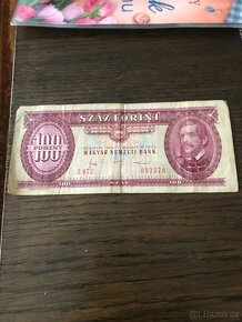 Bankovka forinty, , 1 satenovy prehoz, ratanové prostírání
