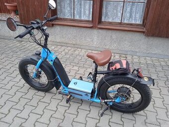 Elektroskutr E- scooter, 500 W, 30Amph Fat Bike