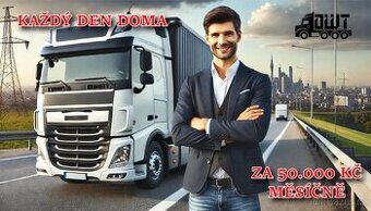 řidič C+E, denně doma, možnost parkování Most - Cheb