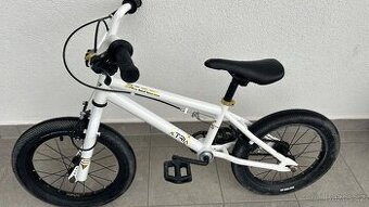 S’COOL XtriX mini 16 Dětské BMX kolo bílé / zlaté